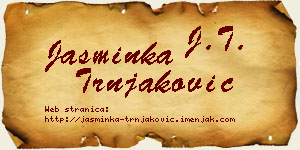 Jasminka Trnjaković vizit kartica